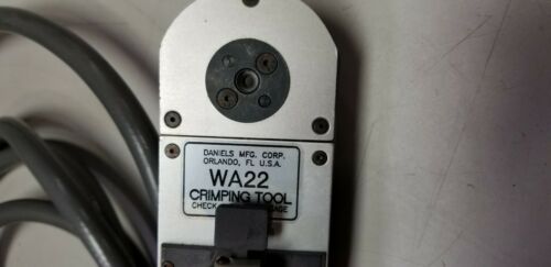 DMC Daniels Pneumatic Crimping Crimp Tool WA22