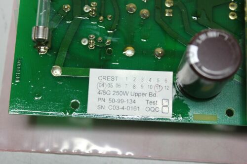 New Crest Ultrasonics 2G/4G/6G Ultrasonic Generator PCB Assembly 50-99-134