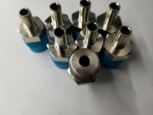 8 New Swagelok Stainless Steel Male Tube Adapter Fittings SS-6-TA-1-8