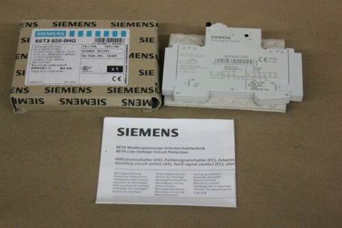 NEW SIEMENS AUXILIARY CIRCUIT SWITCH 5ST3 020-0HG