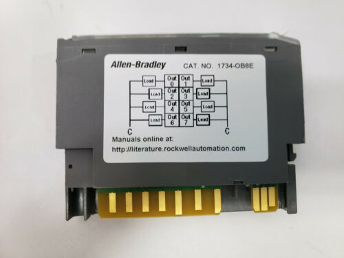 Allen Bradley 1734-0B8E Ser C Rev A01 F/W Rev 3.022 Output Module