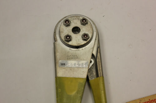 Buchanan 26479 Hand Crimping Tool Crimper