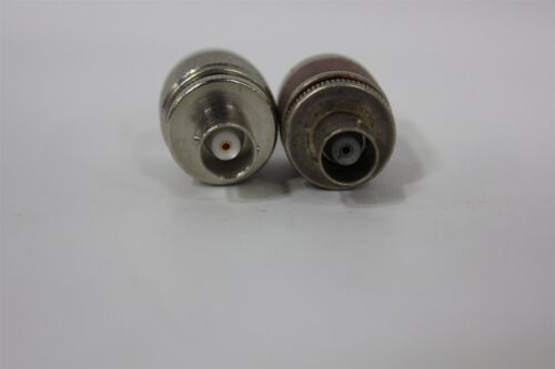 LOT OF 2 WINCHESTER ug-201a/U TYPE N MALE TO BNC JACK ADAPTERS