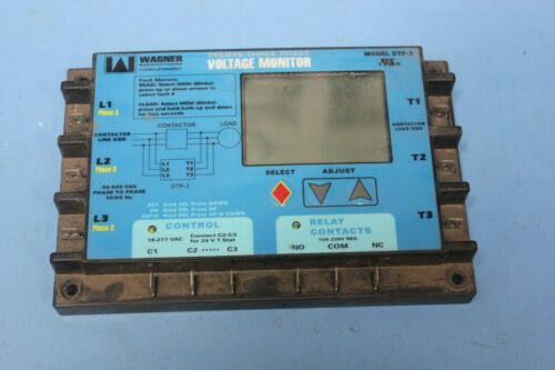 Wagner Deluxe Three Phase Voltage Monitor DTP-3