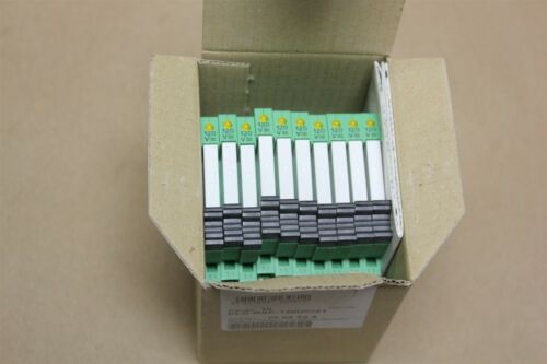 LOT OF 10 NEW PHOENIX CONTACT RELAY MODULE PLC-RSP-120UC/21