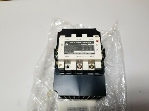 New Unused Mitsubishi Solid State Contactor US-K40SS TE AC100-240V 40A DC 12-24V