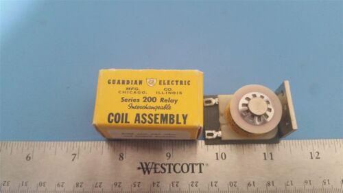 GUARDIAN RELAY COIL ASSEMBLY 200 SERIES 12VDC 200-12D