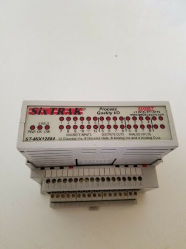 SixTrak ST-MIX12884 , Analog Ouput Module w/ base, PLC, sixnet