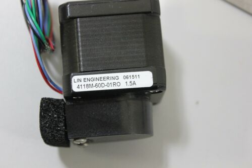Lin Engineering Stepper Motor With US Digital Encoder 4118M-60D-01RO