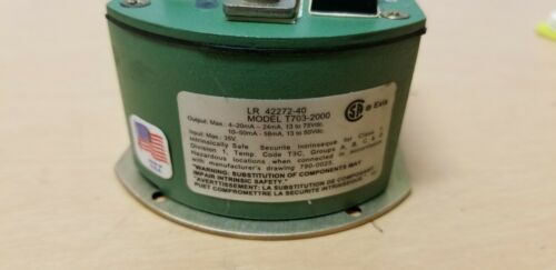 Action DC Input Isolating Field Configurable Two-Wire Transmitter T703-2000