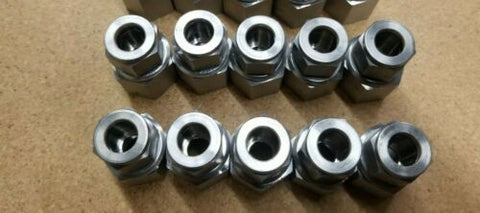 10 New Swagelok Stainless Steel 1/2" Female Connector Tube Fittings SS-810-7-8