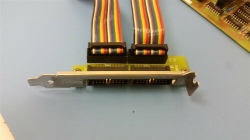 ADVANTECH ISA MULTIFUNCTION DAQ CARD PCL-812PG PC LAB ANALOG/DIGITAL I/O &CABLES