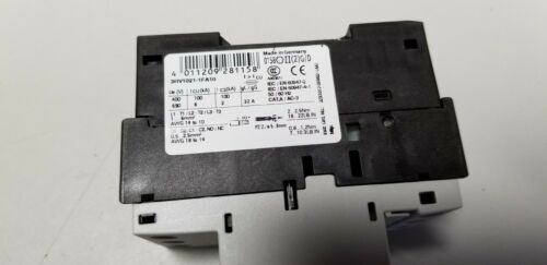 New Siemens Circuit Breaker 3.5-5A 3RV1021-1FA10 Motor Control Protection