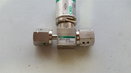CKD HI PURITY STAINLESS STEEL DIAPHRAGM VALVE WITH ACTUATOR AGD01R-X0004