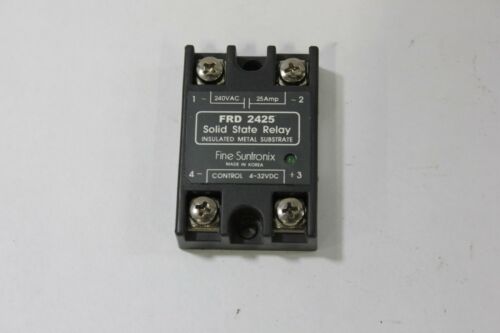 Fine Suntronix FRD 2425 FRD2425 Solid State Relay 240vac/25a 4-32vdc