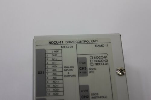Abb Acs 600 Drive Control Unit Ndcu-11 Acn634-0615-5 Nioc-01 Namc-11