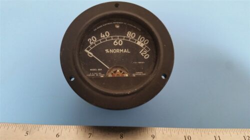 HICKOK % NORMAL PANEL METER GAUGE 46R