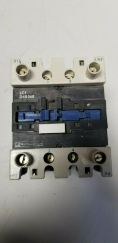 Telemecanique LC1 D40008 Contactor With 240V Coil LX1D6U6