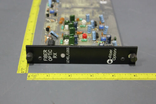 FIBER OPTIONS FIBER OPTIC AUDIO RECEIVER Rx 310A-R-2R/1RXX (S22-3-1C)
