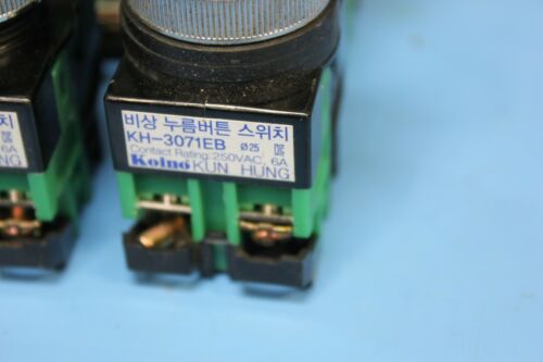 4 Koino KH-3071EB Green Push Button Switch