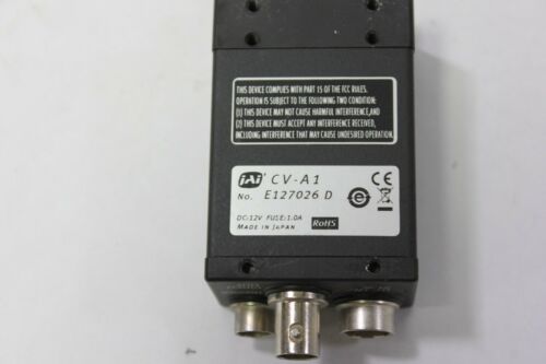 JAI CV-A1 Machine Vision Camera W/Midopt Red Bandpass Filter BP635-25.5 615-645n