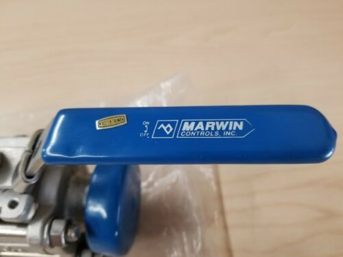 New Marwin 316 Stainless Steel 1000 WOG Ball Valve Sanitary
