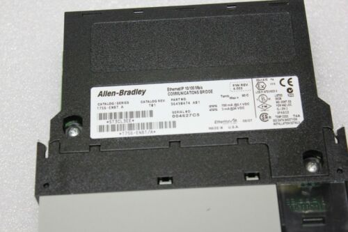 Allen Bradley Controllogix Ethernet/IP PLC Module 1756-ENBT A