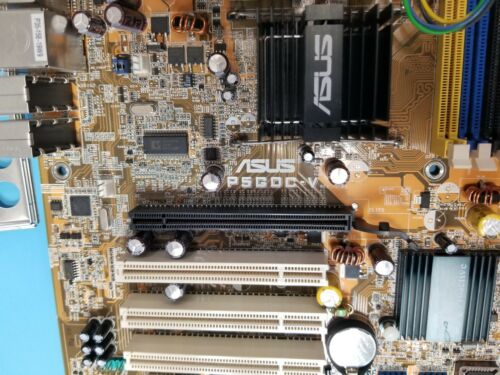 Asus P5GDC-V Deluxe Motherboard Socket 775 DDR2 + Pentium 4 2.8GHZ + IO Shield
