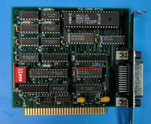 ISA-GPIB-PC2A Rev 3 Capture Controller Card Used