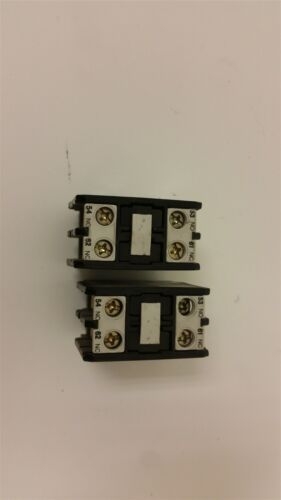 2 GE CONTACTOR AUXILIARY CONTACT CR7XR11