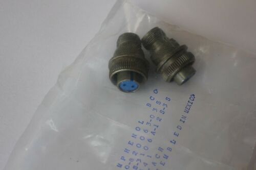 2 New Amphenol Military Spec Mil Spec Connectors MS-3106A-12S-3S 10-820063-03S