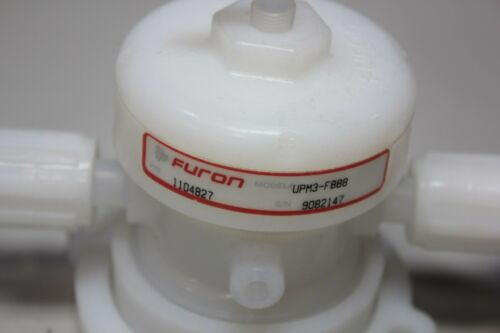 FURON PTFE VALVE 3-WAY Model UPM3-F888 S/N 9082147