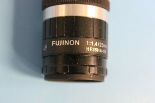IDS Ueye UI-5240CP-M-GL Industrial Camera & Fujinon 1:1.4/25mm Lens HF25HA-1B