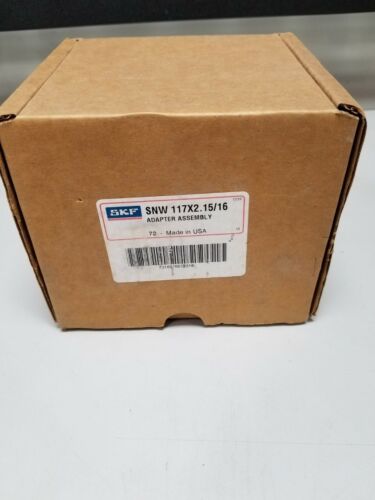 SKF Adapter Sleeve Assembly SNW 117X2.15/16