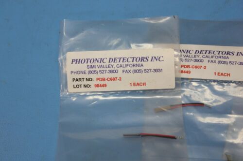 Lot of 3 PHOTONIC DETECTORS INC. PDB-C607-2 Photodiodes
