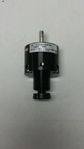 SMC Pneumatic Vane Style Rotary Actuator 10-CDRB1BW15-180S-S99 USED (1)