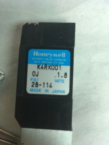 Honeywell Skinner Solenoid Valve K4RX001 28-114 PSI New