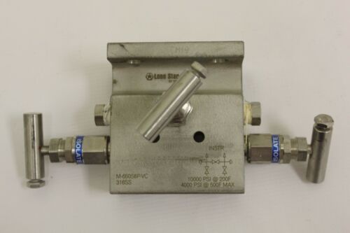 LONESTAR PGI 5-VALVE MANIFOLD M650S6P-VC 316SS