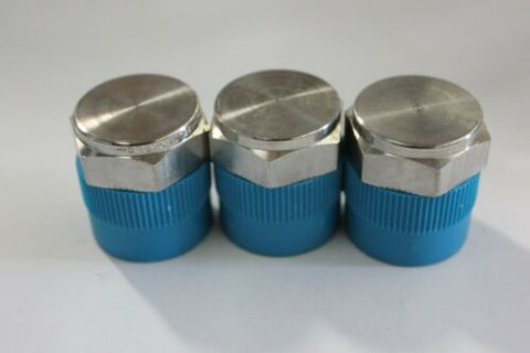 3 New Swagelok Stainless 3/4" Pipe Plug Fittings SS-12-P