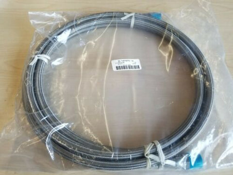 New Swagelok 12' Stainless Steel Braided Teflon® Hose SS-TH8PM8PM8-144