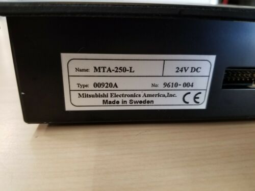 Mitsubishi PLC Operator Interface Panel HMI MTA-250