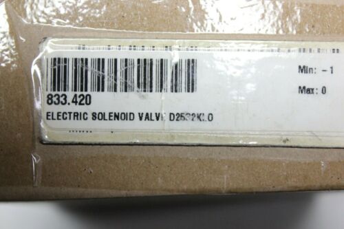 New Dynamco Dash Solenoid Valve 24VDC D2532KL0