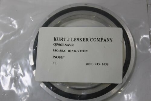 1 Lesker +1 MKS Stainless Steel/Aluminum Centering Ring QFO63-SAVR 100760706