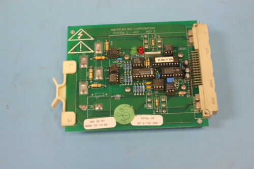 American Msi Corporation System 3-HCC Rev 3 Board HCC-240-15 3000.020.085