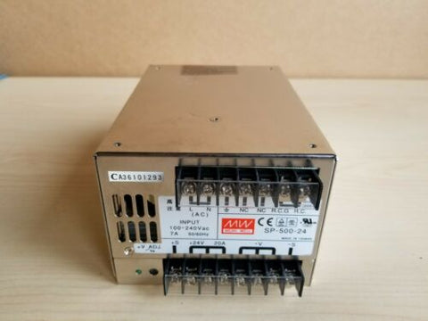 Mean Well 24VDC 20A Automation Power Supply SP-500-24