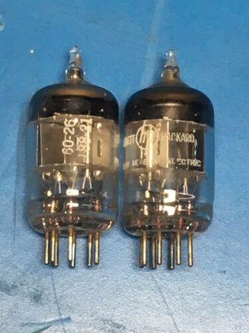 HP Vacuum tubes 6AL5 Lot of 2