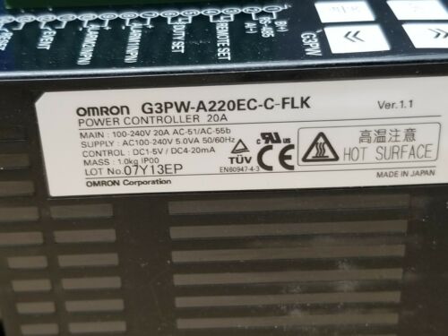 New Omron Power Controller G3PW-A220EC-C-FLK