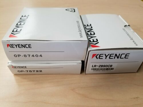 New Keyence Laser Distance Sensor + Cable + Bracket LR-ZB90CB OP-87404 OP-75722