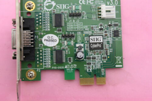 SIIG CYBERPRO INTERFACE CARD PCI-EXPRESS