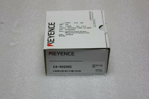 New Keyence Machine Vision Color Camera CA-HX200C